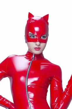 Patrice Catanzaro Petite Red Cat Mask Toys & Accessories