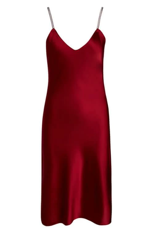 Brand new π Avery Rose Lingerie Pure Silk Madison Red Silk Slip π Dress π 3 Avery Rose Lingerie Pure Silk Madison Red Silk Slip Dress