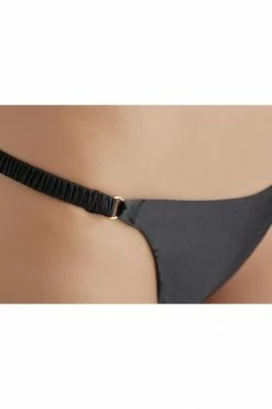 Sandra Silk Australia Everyday Black Silk G-String