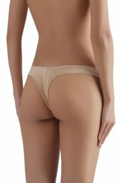 Sandra Silk Australia Panties Chantilly Lace Silk Thong