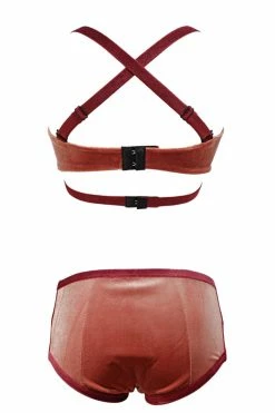 Best deal π€© K+1% Smoky Pink Velour Lingerie Set Lingerie Sets π₯° 11 K+1% Smoky Pink Velour Lingerie Set Lingerie Sets