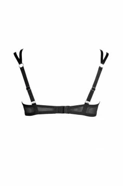 Something Wicked Ava Half Cup Leather Bra Bras