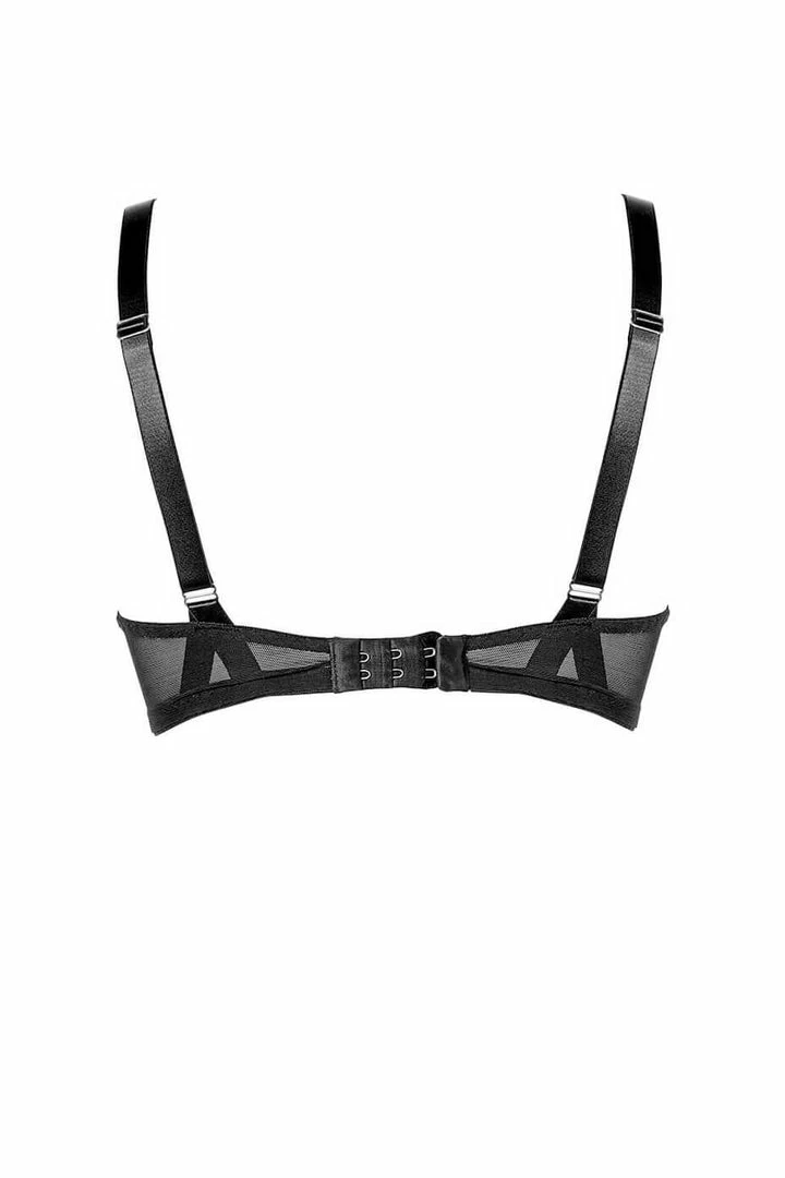 Deals π₯ Something Wicked Bras Jade Satin Leather Balconette Bra 𧨠4 Something Wicked Bras Jade Satin Leather Balconette Bra