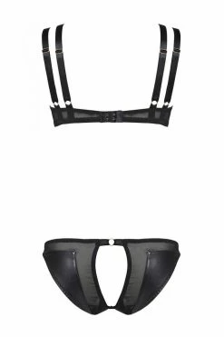 Something Wicked Nina Demi Balconette Leather Set