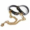 Something Wicked Pharoah • Black & Gold Nina Leather Handcuffs