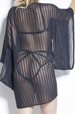 Best Pirce π Something Wicked Jade Striped Mesh Kimono Sheer Ecstasy π₯ 14 Something Wicked Jade Striped Mesh Kimono Sheer Ecstasy