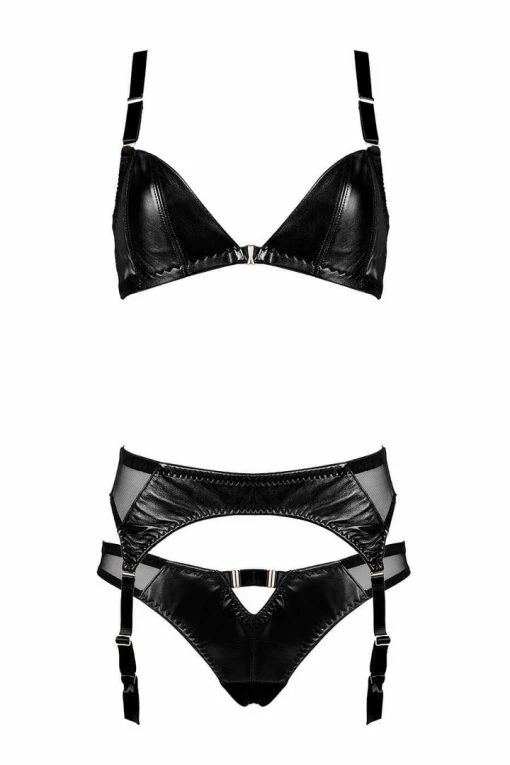 Something Wicked Lingerie Sets Montana Leather Set