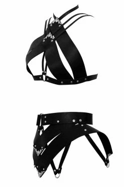 Love Lorn Lingerie Song Leather Harness Set Lingerie Sets