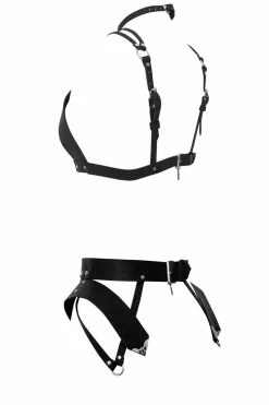 Love Lorn Lingerie Song Leather Harness Set Lingerie Sets