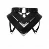 Buy β Love Lorn Lingerie Song Leather Peplum Belt Silver Fox β 1 Love Lorn Lingerie Song Leather Peplum Belt Silver Fox
