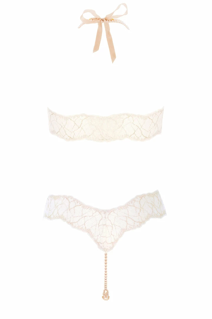 Outlet π Bracli Lingerie Sets Sydney Ivory Lace Double Pearls Set π 4 Bracli Lingerie Sets Sydney Ivory Lace Double Pearls Set