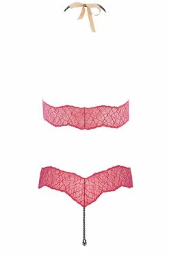 Bracli Sydney Dark Pearls Thong Set Lingerie Sets