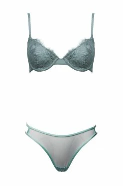 Taryn Winters Jasmin Lace Demi Bra Set Lingerie Sets