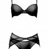 Taryn Winters Lingerie Sets Kharis Sheer Black Lingerie Set