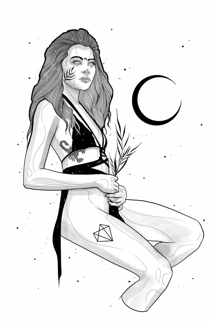 Wholesale 🔥 Wolfmumma Darkest Vixen Framed Art • Tiff ⌛ 19 Wolfmumma Darkest Vixen Framed Art • Tiff