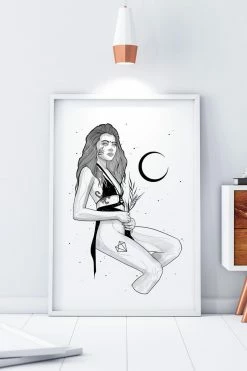 Darkest Fox Shop 45 Wolfmumma Darkest Vixen Framed Art β’ Tiff