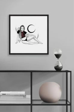 Buy ✨ Wolfmumma Darkest Vixen Framed Art • Tracie 🥰 36 Wolfmumma Darkest Vixen Framed Art • Tracie