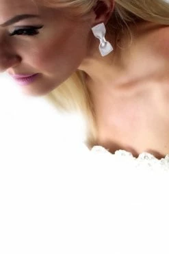Deals π₯ Tyes.by.tara Femme Fatale White Earrings π 7 Tyes.by.tara Femme Fatale White Earrings