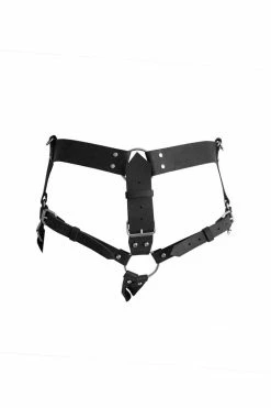 Love Lorn Lingerie Utilitarian Leather Strap On Harness Toys & Accessories