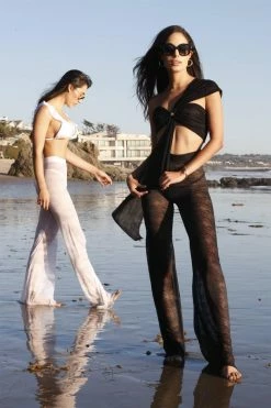 Demery Jayne Lace Sheer Lucid Pant